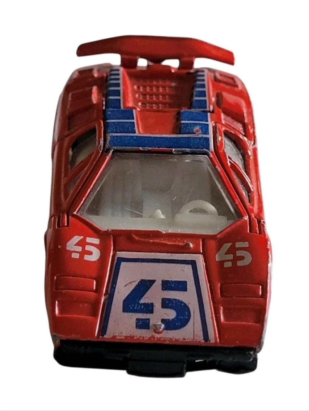 Yatming Lamborghini Countach Tomica Design Red #45 Racing Decals Die-Cast 1:64 T